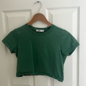 cropped cotton on green tshirt